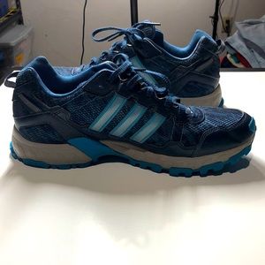 Adidas blue sneakers size 12
